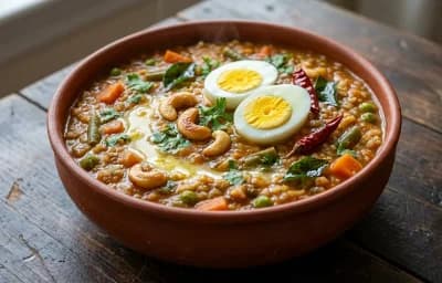 Egg Bisi Bele Bath