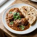 Roti with Kachumber Salad