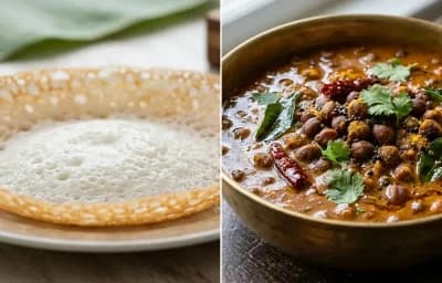 Kerala Appam with Kadle Gassi