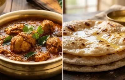 Kundapuri Chicken Curry with Chapati