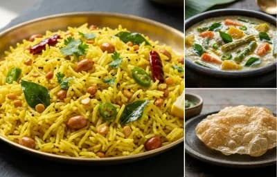 Lemon Rice with Avial and Appalam