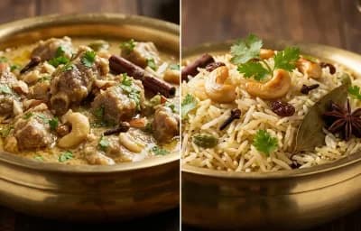 Mutton Kurma with Ghee Rice