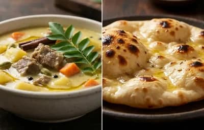 Mutton Stew with Khamiri Roti