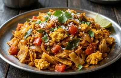 Udupi Egg Kothu Parotta