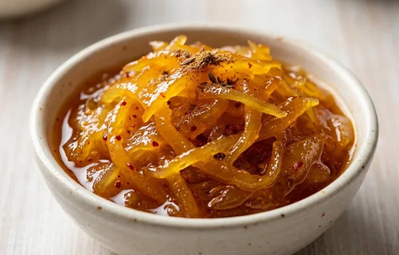 Methi Thepla, Aam Chhundo and Lasan ni Chutney - Recipe 2