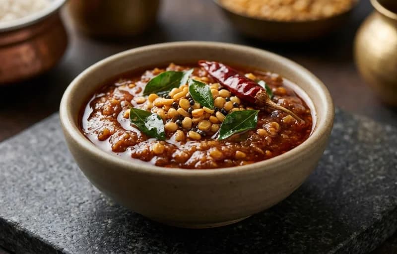 Pesarattu, Allam Pachadi and Peanut Chutney - Recipe 2