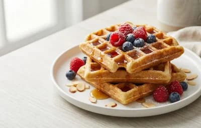 Almond Flour Waffles
