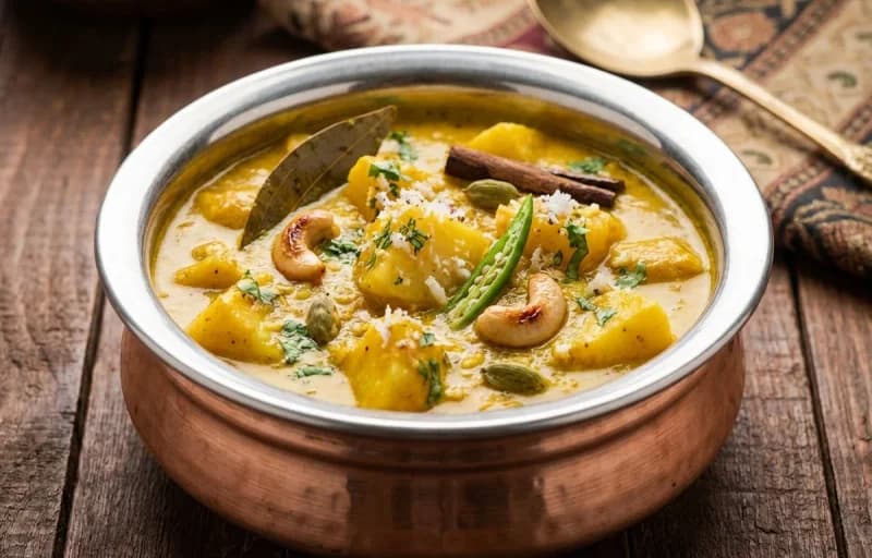 Aloo Kurma with Jonna Rotte - Recipe 1