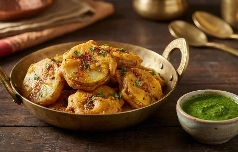 Aloo Pakora with Masala Chai - Recipe 1