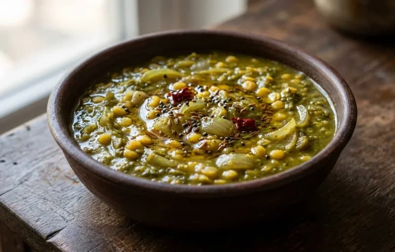 Ambaday Ki Bhaji with Jowar ki Roti - Recipe 1