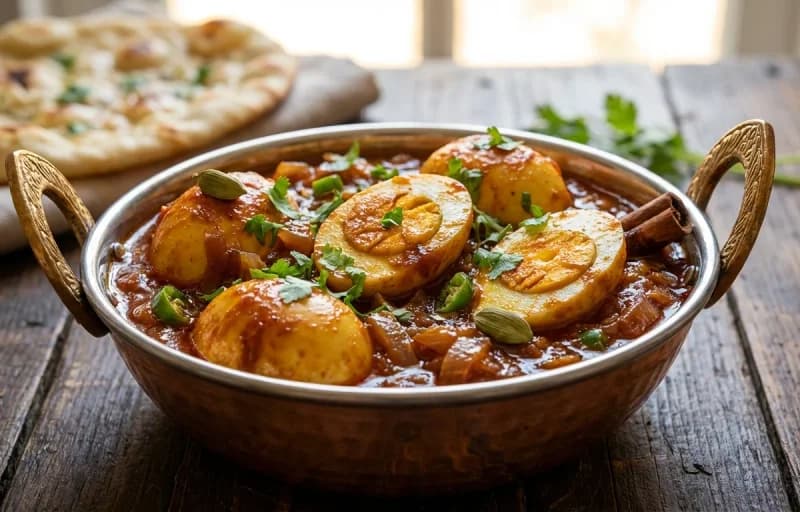 Anda Do Pyaza with Taftan - Recipe 1