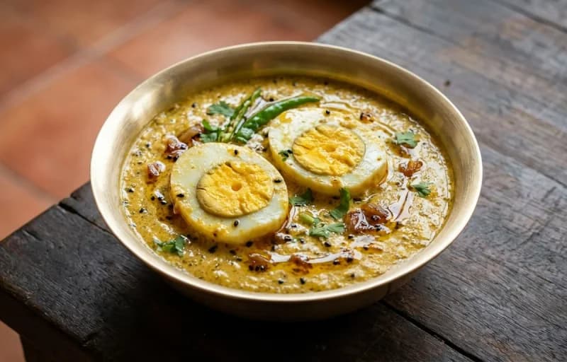 Anda Posto with Roti - Recipe 1