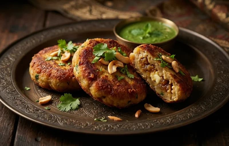 Anjeer Kebab with Pudhina Chutney - Recipe 1