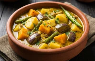 Assamese Mustard Vegetable Curry