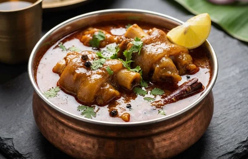 Attu Kaal Paya with Idiyappam - Recipe 1