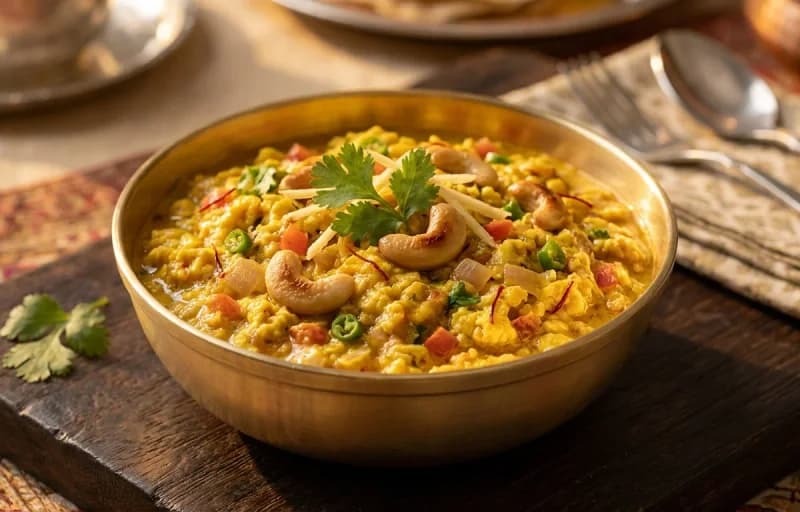 Laccha Paratha with Awadhi Akuri - Recipe 2