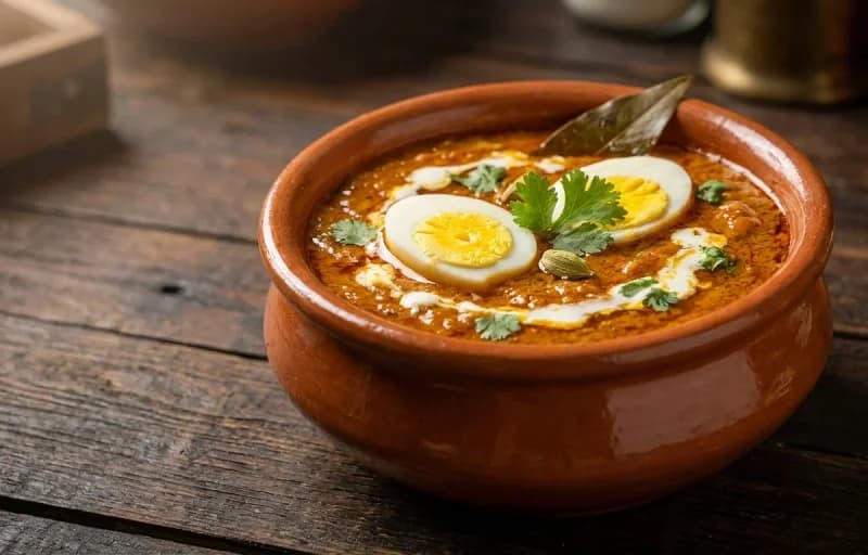 Awadhi Anda Handi with Jeera Rice - Recipe 1