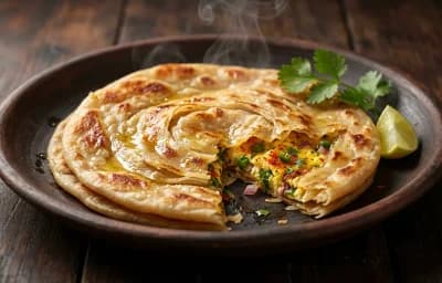 Awadhi Anda Paratha