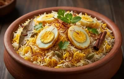 Awadhi Egg Pulao