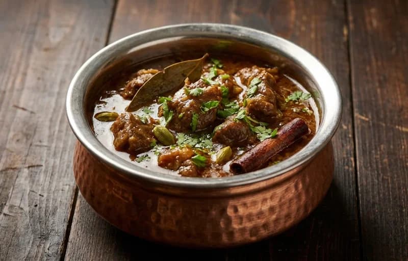 Awadhi Mutton Stew with Ulte Tawa Paratha - Recipe 1