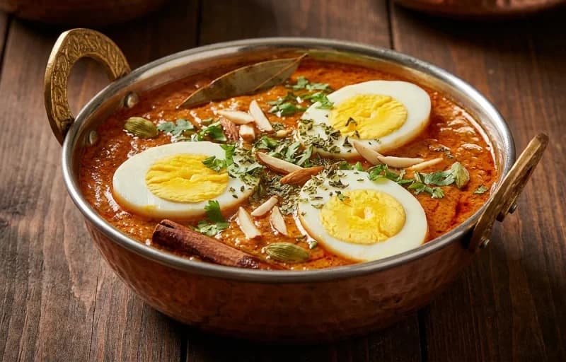 Badami Anda Curry with Taftan - Recipe 1