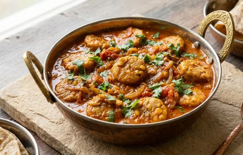 Roti with Badi ki Sabzi - Recipe 2