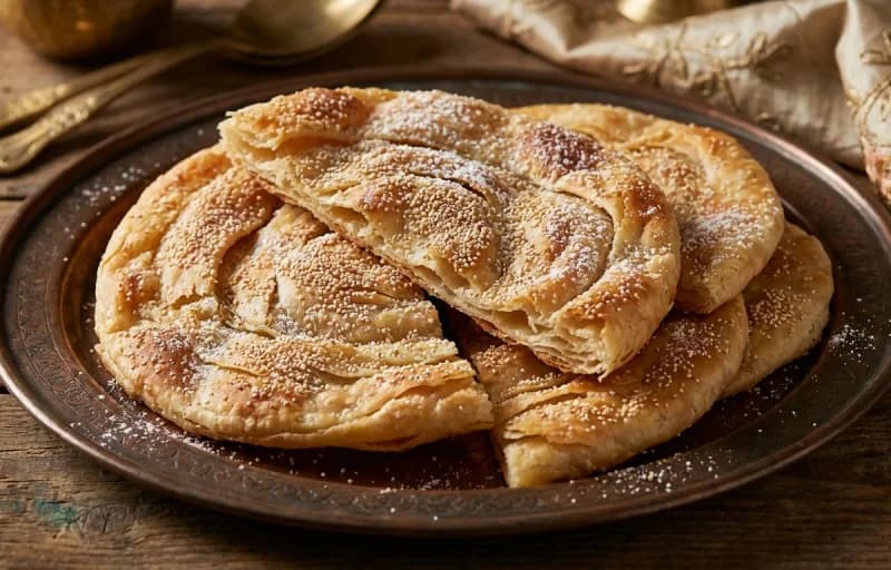 Bakarkhani, Kehwa, Boiled Egg and Honey Chilli Potato - Recipe 1