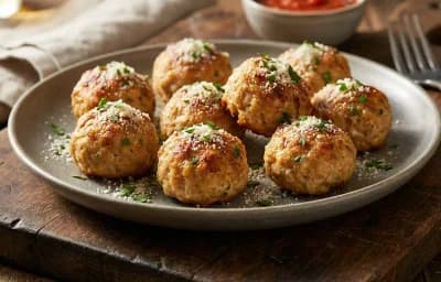 Baked Turkey Meatballs