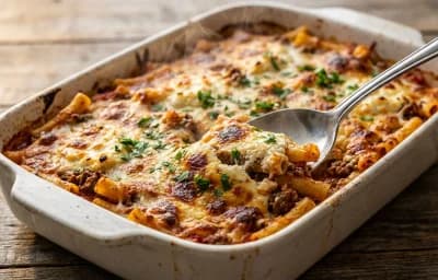 Baked Ziti with Ground Beef