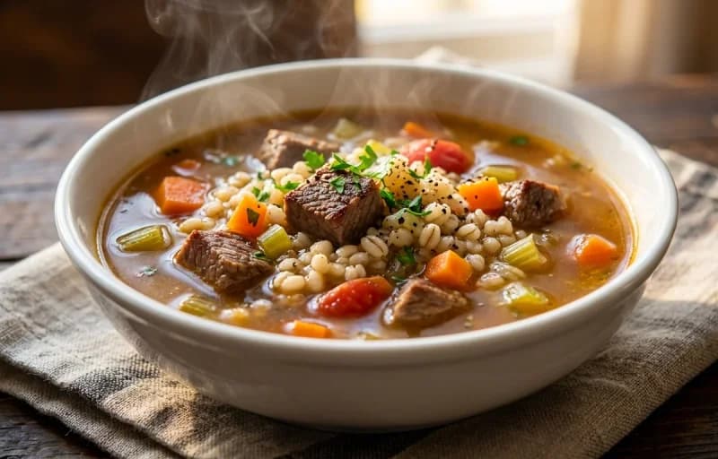 Beef and Barley Soup