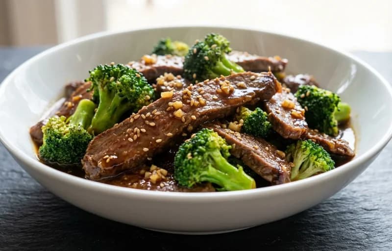 Beef and Broccoli Stir-fry with Brown Rice - Recipe 1