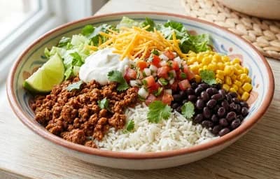Beef Burrito Bowl