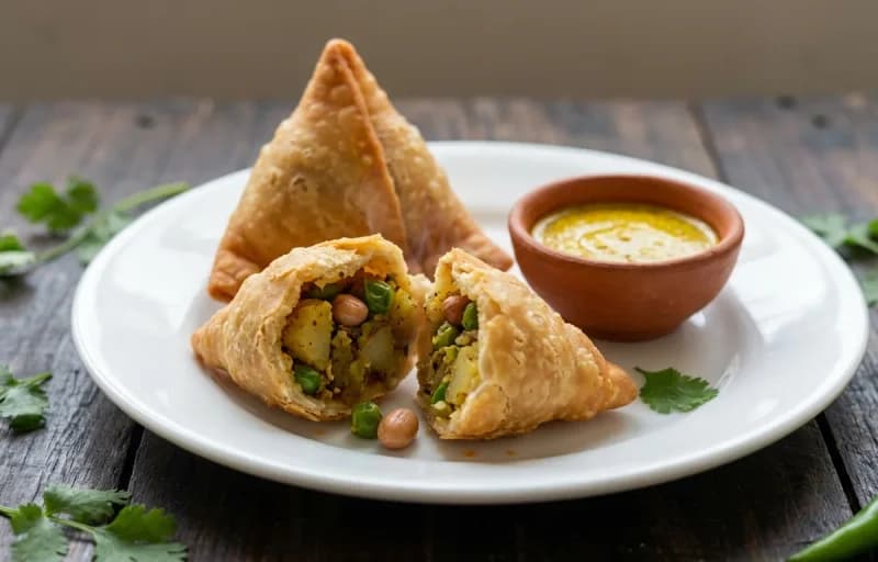 Bengali Singara with Tamarind Chutney - Recipe 1