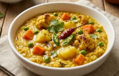 Bengali Sobji Khichuri