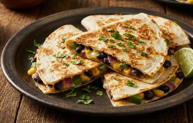 Black Bean and Corn Quesadillas