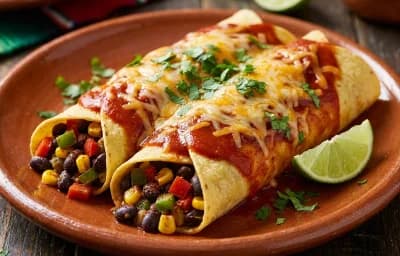 Black Bean Enchiladas