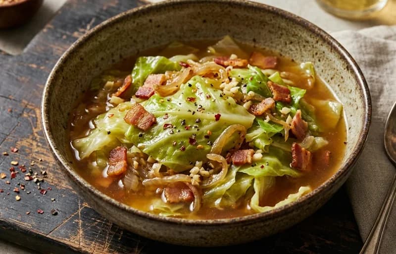 Corned Beef and Cabbage, Boiled Cabbage, Boiled Potatoes and Glazed Carrots - Recipe 2
