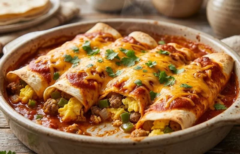 Breakfast Enchiladas