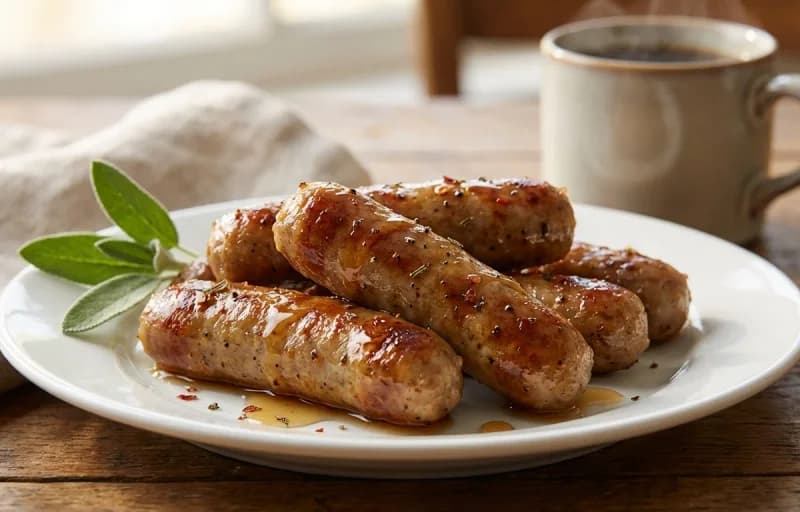 French Toast, Breakfast Sausage Links and Side of Fruit - Recipe 1