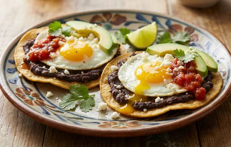 Breakfast Tostadas, Anda Bhurji and Avocado Toast - Recipe 1