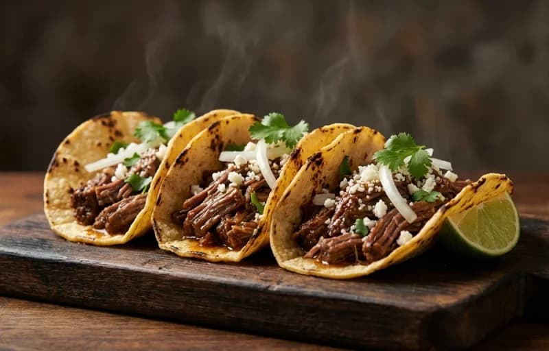Brisket Tacos with Coleslaw - Recipe 1