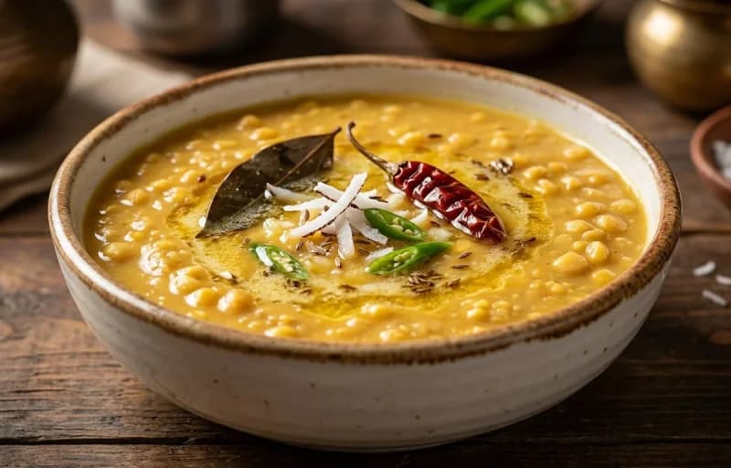 Roti with Butor Dali - Recipe 2