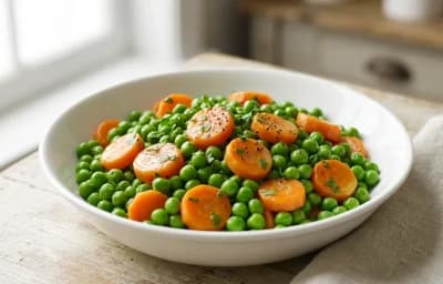 Buttered Peas and Carrots