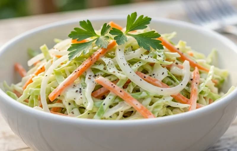 Blackened Salmon Tacos, Cabbage Slaw and Avocado Crema - Recipe 2