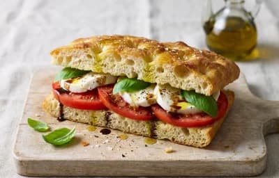 Caprese Focaccia Sandwich