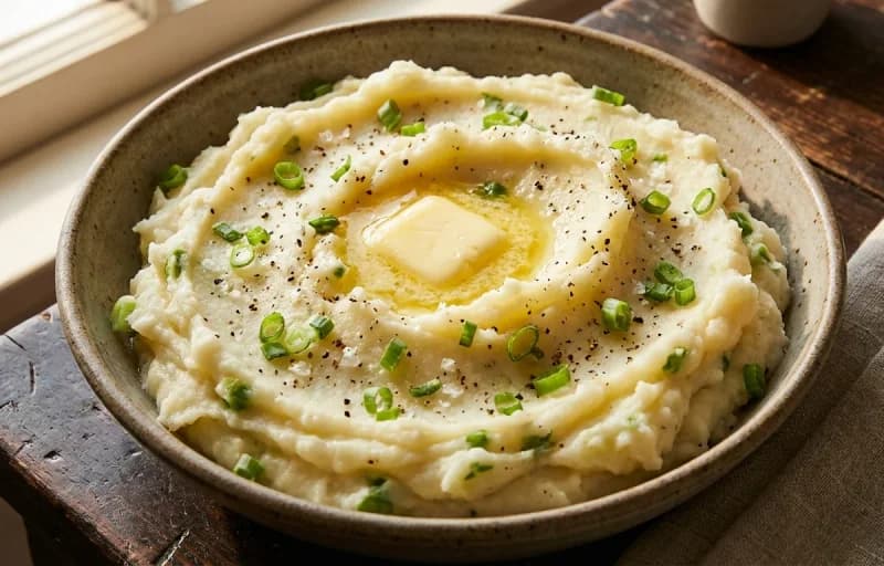 Ham with Cabbage and Potatoes with Champ Potatoes - Recipe 2