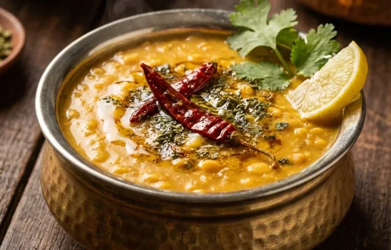 Puri with Chana Dal Fry - Recipe 2