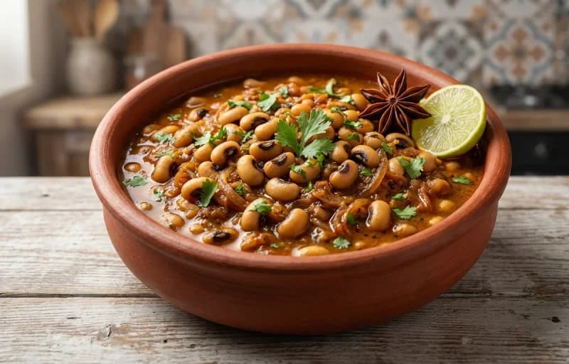 Chavli Tonak with Goan Red Rice - Recipe 1