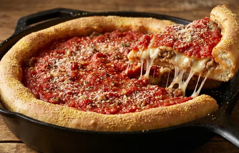 Chicago Deep Dish Pizza
