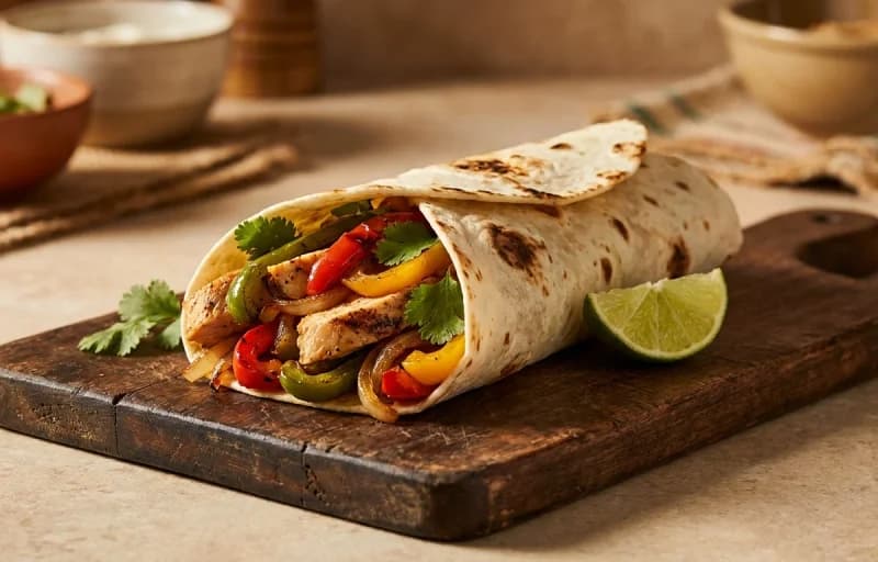 Chicken Fajita Wrap